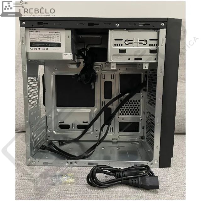 Gabinete Micro Atx Com Fonte 200w *Entrega Grátis* - Foto 4