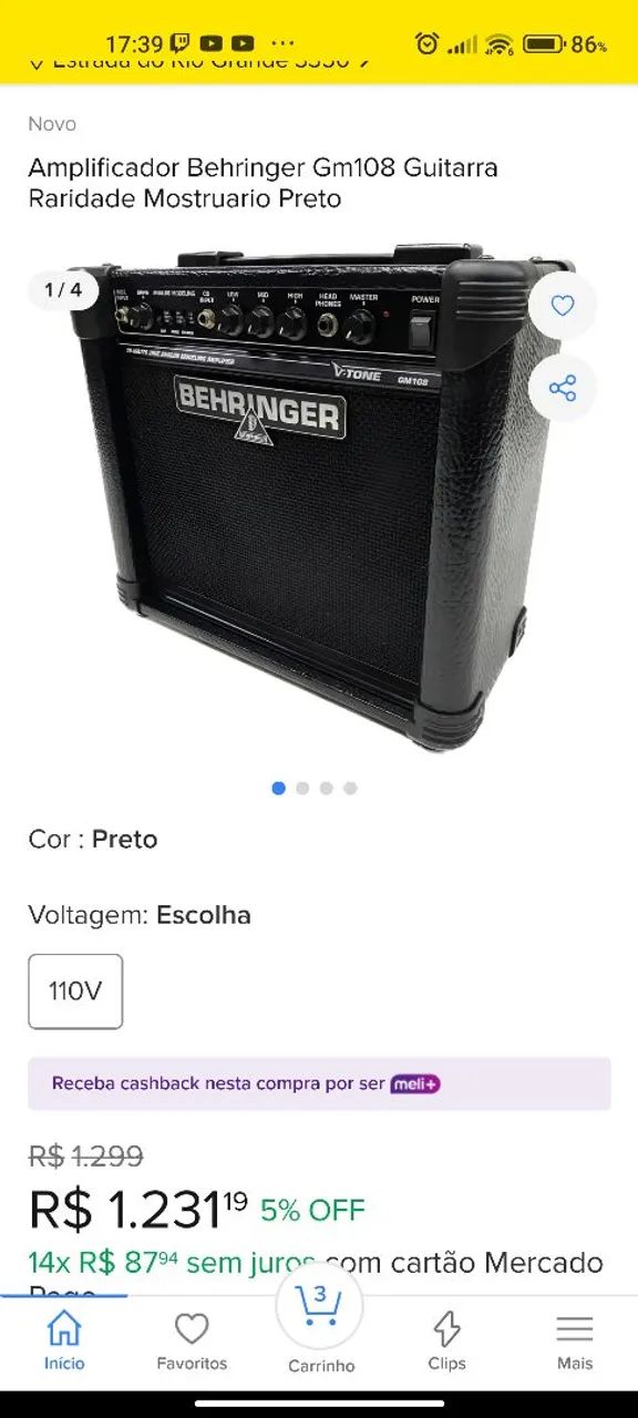Amplificador BEHRINGER aceito oferta  - Foto 6