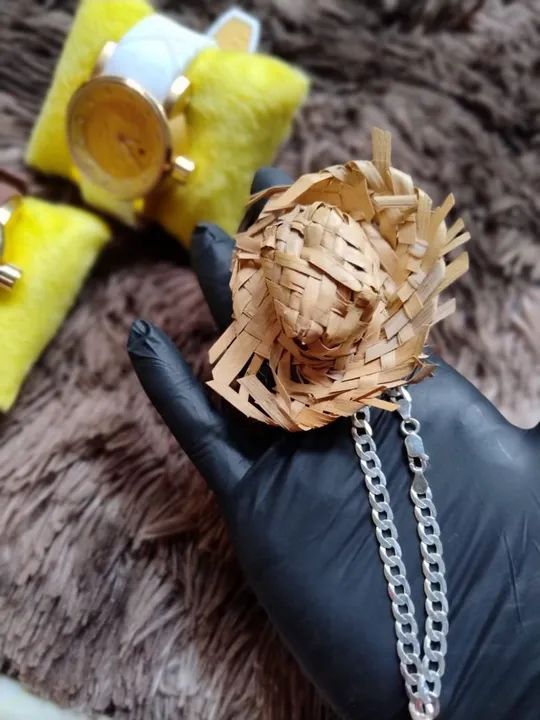 Relógios Femininos Dourados com Pulseiras de Presente - Foto 4