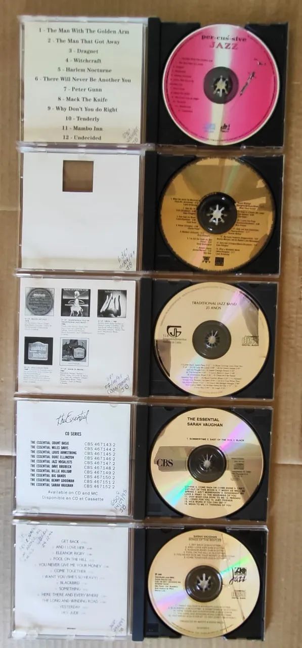 CDs Jazz e Blues - Diversos (Sara Vaughan Importado) + Brinde - Foto 5