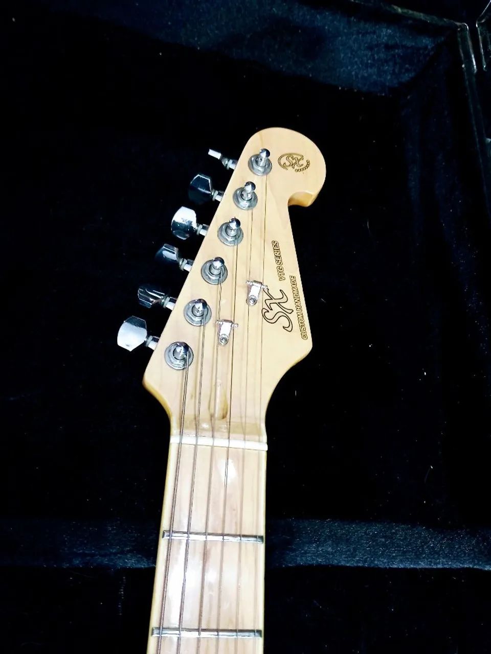 Guitarra telecaster thinline, SX  (cap Saymor Duncan) - Foto 3