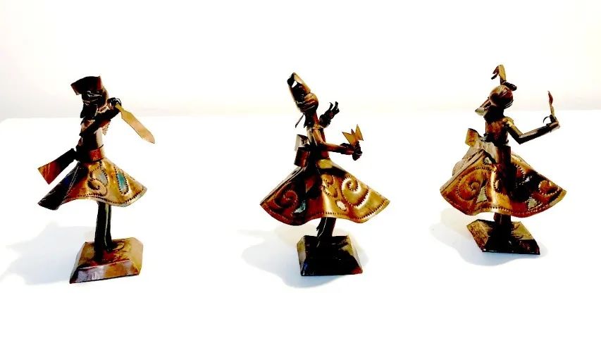 Dançarinas Místicas em Puro Cobre - Foto 4