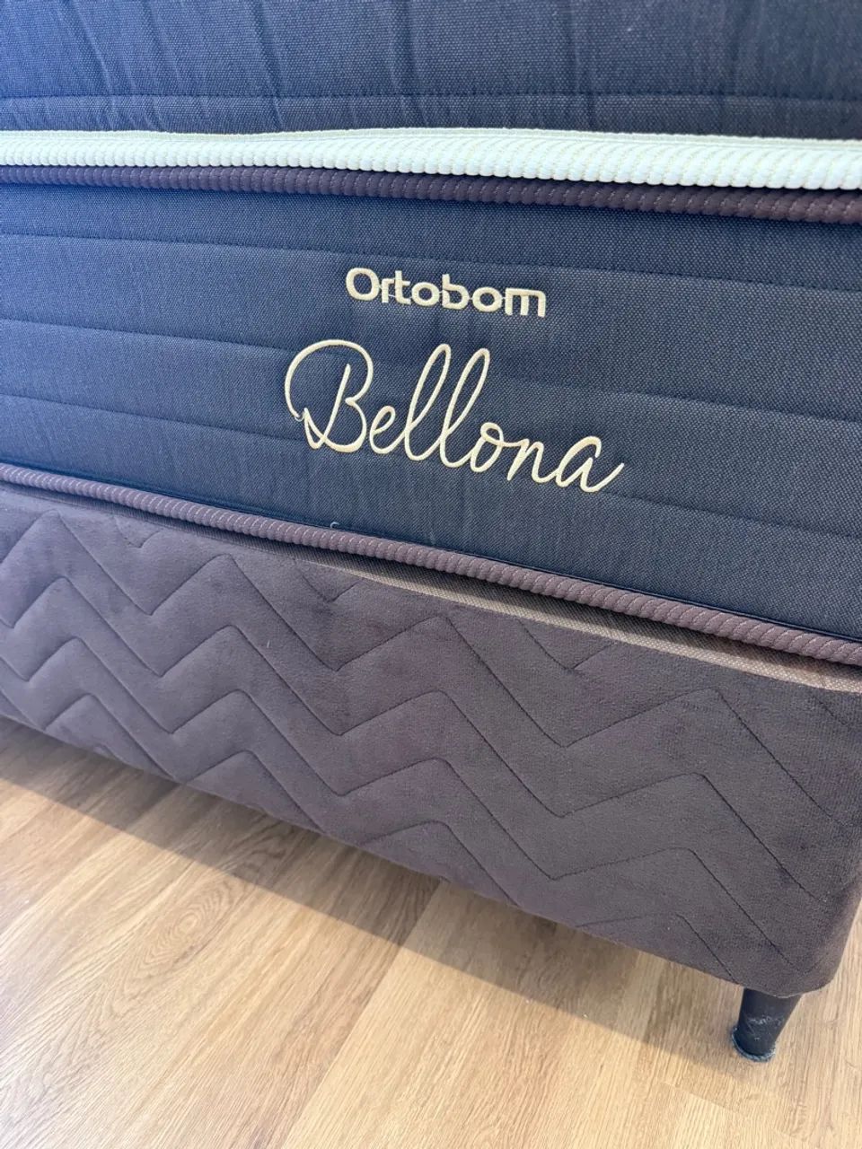 Cama Box QUEEN com Colchão ORTOBOM BELLONA - Foto 5