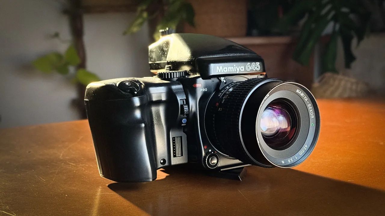 Mamiya 645 Pro completa + KIT lentes - Câmeras e Filmadoras