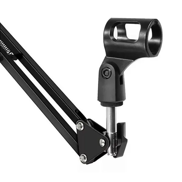 Suporte Articulado Para Microfone, Tablet e Celular Estúdio Mesa Ajustável - Lehmox - Foto 4