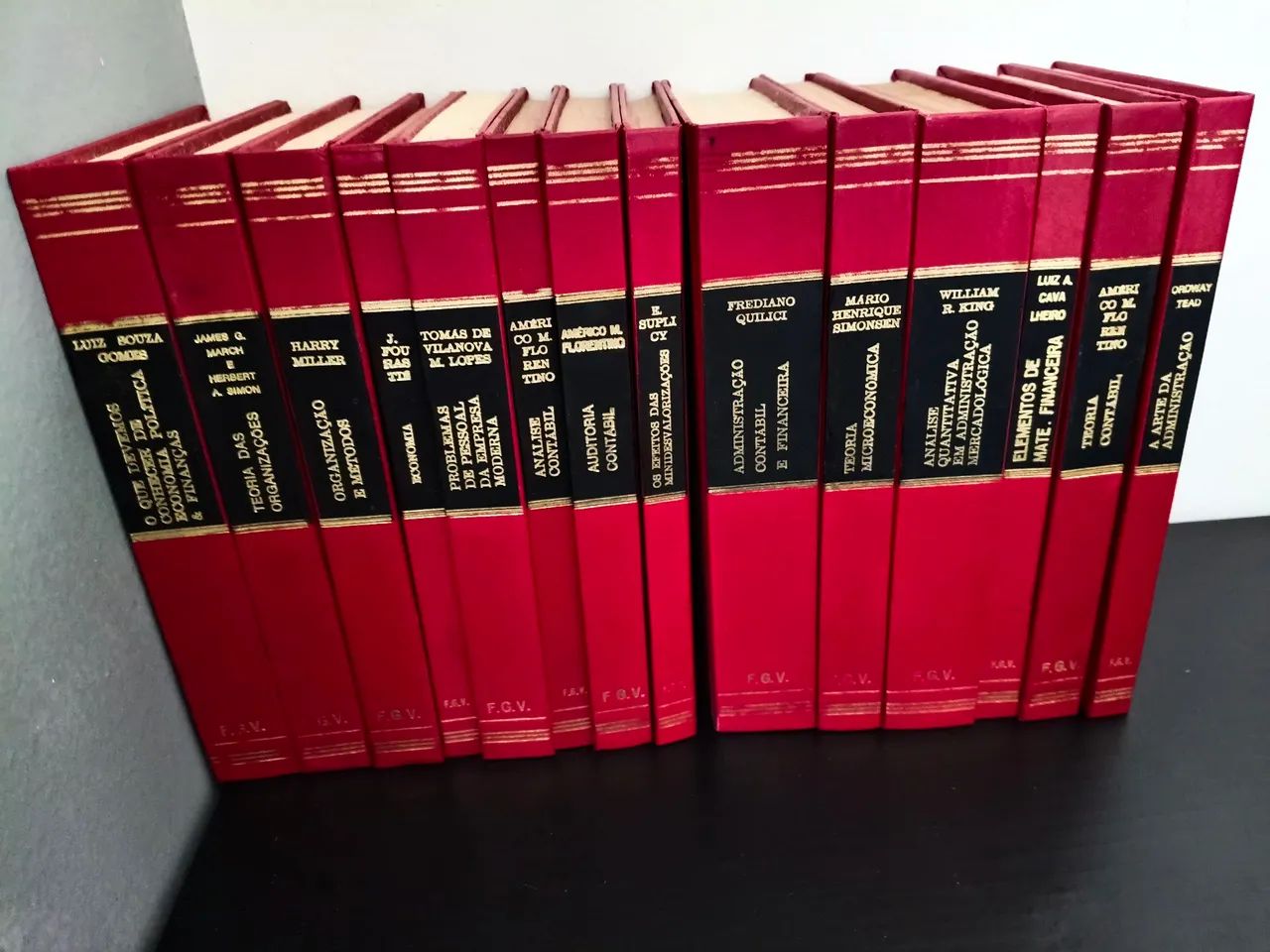 Coleção 14 livros FGV programa de ADM e gerência 