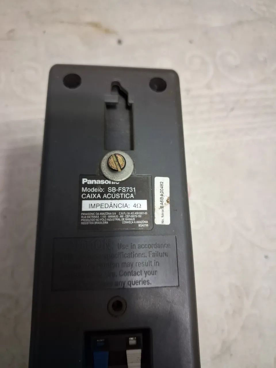 Caixa de Som Panasonic funcionando peças única - Foto 3