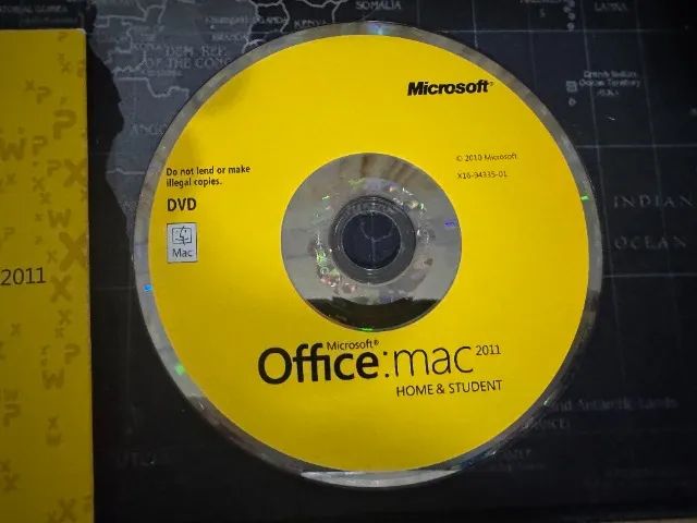 Microsoft Office Mac 2011 Casa e Estudante com Chave do Produto64617795649537122