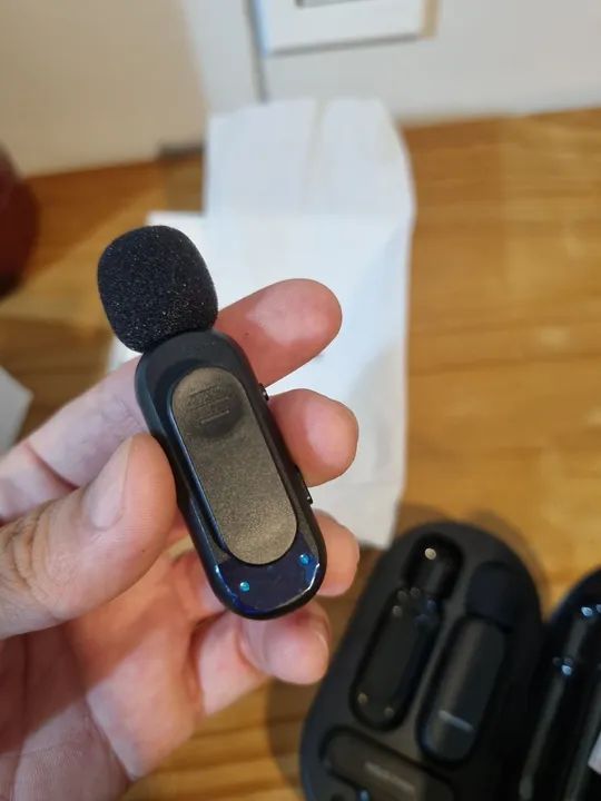 Microfone Sem Fio H'MASTON Tipo-C 2em1 MK08 - Foto 5