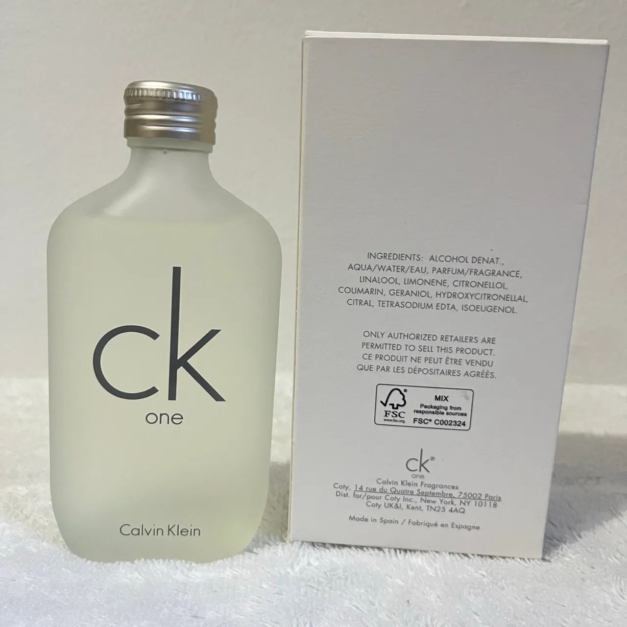 Ck One Eau de Toilette 100ml - Novo e original - Foto 2