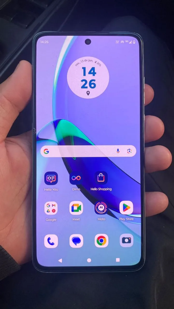 Celular Motorola g84 5g 256gb 8gb ram somente tampa desbotada. Imei limpo Câmeras ok
