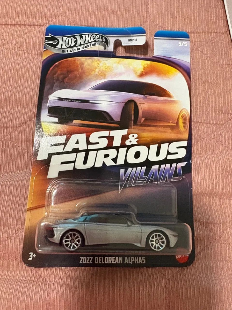 Hot Wheels Fast & Furious Vilains Zozz DeLorean Alpha5
