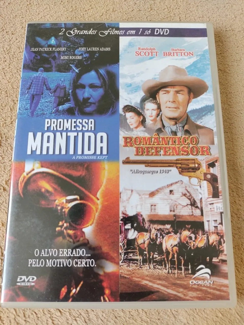 DVD Promessa Mantida / Romântico Defensor