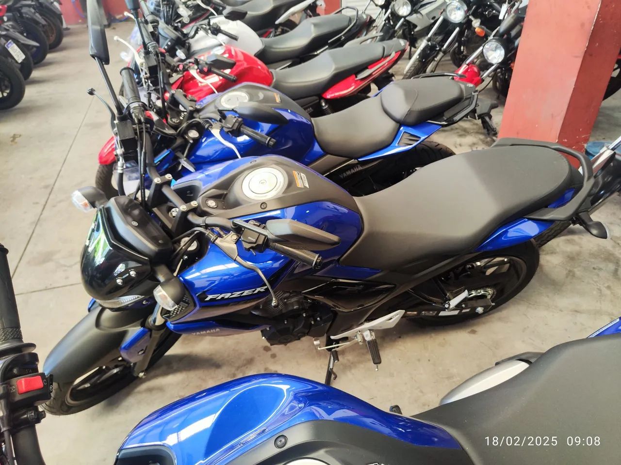 YAMAHA FZ 15 AZUL 2024 - 0 KM- IMPECÁVEL! VITÓRIA MOTORS  - Foto 5