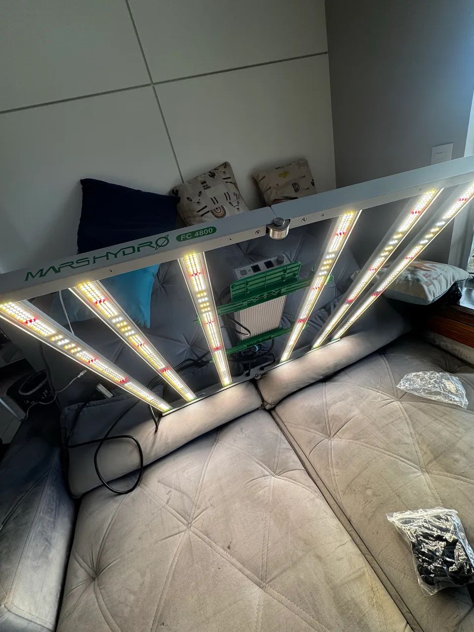 Quantum Board MarsHydro FC-4800 - Praticamente Novo (480W Samsung LM-301H)