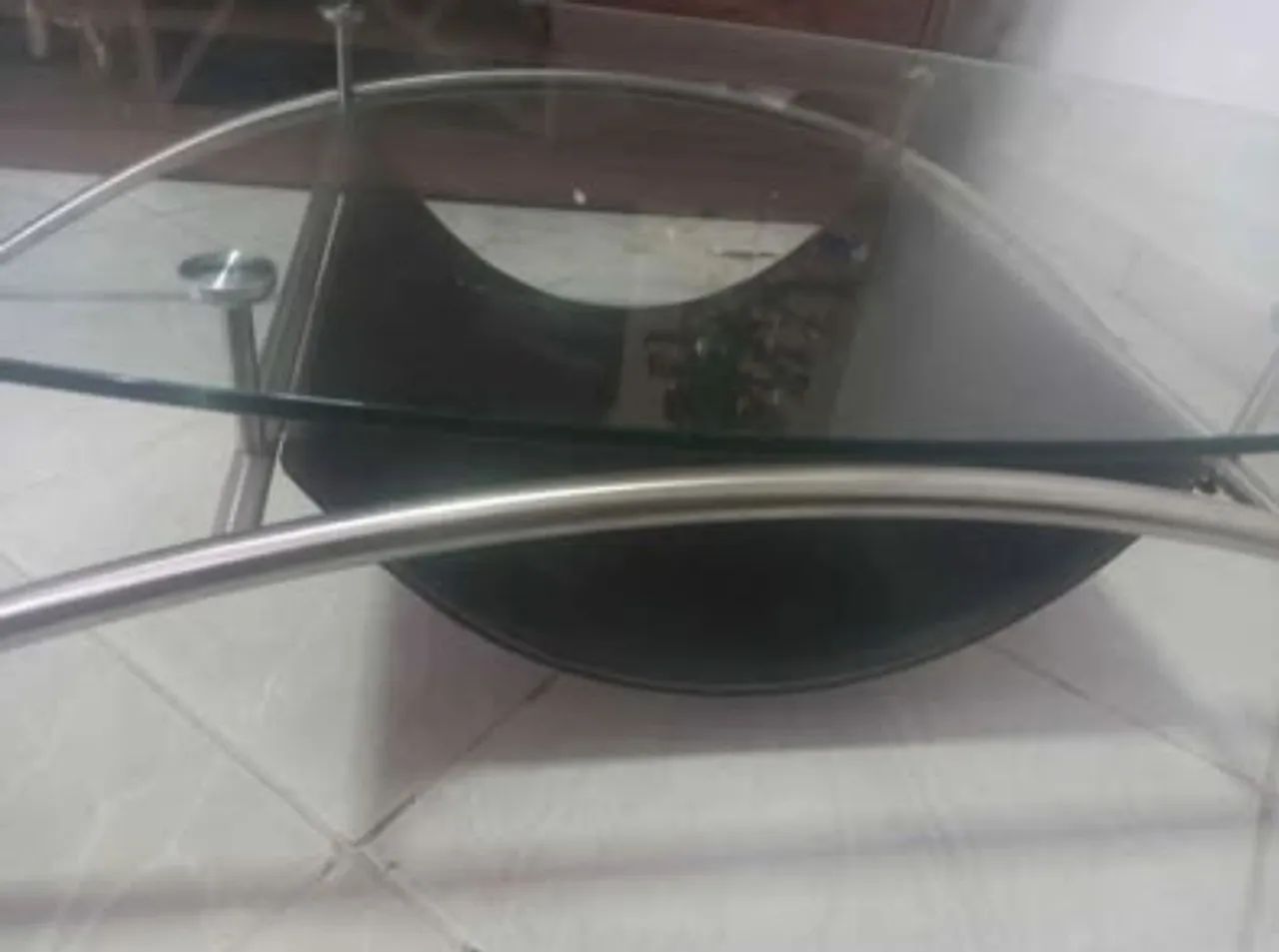 Mesa de centro com aço inox - Foto 5