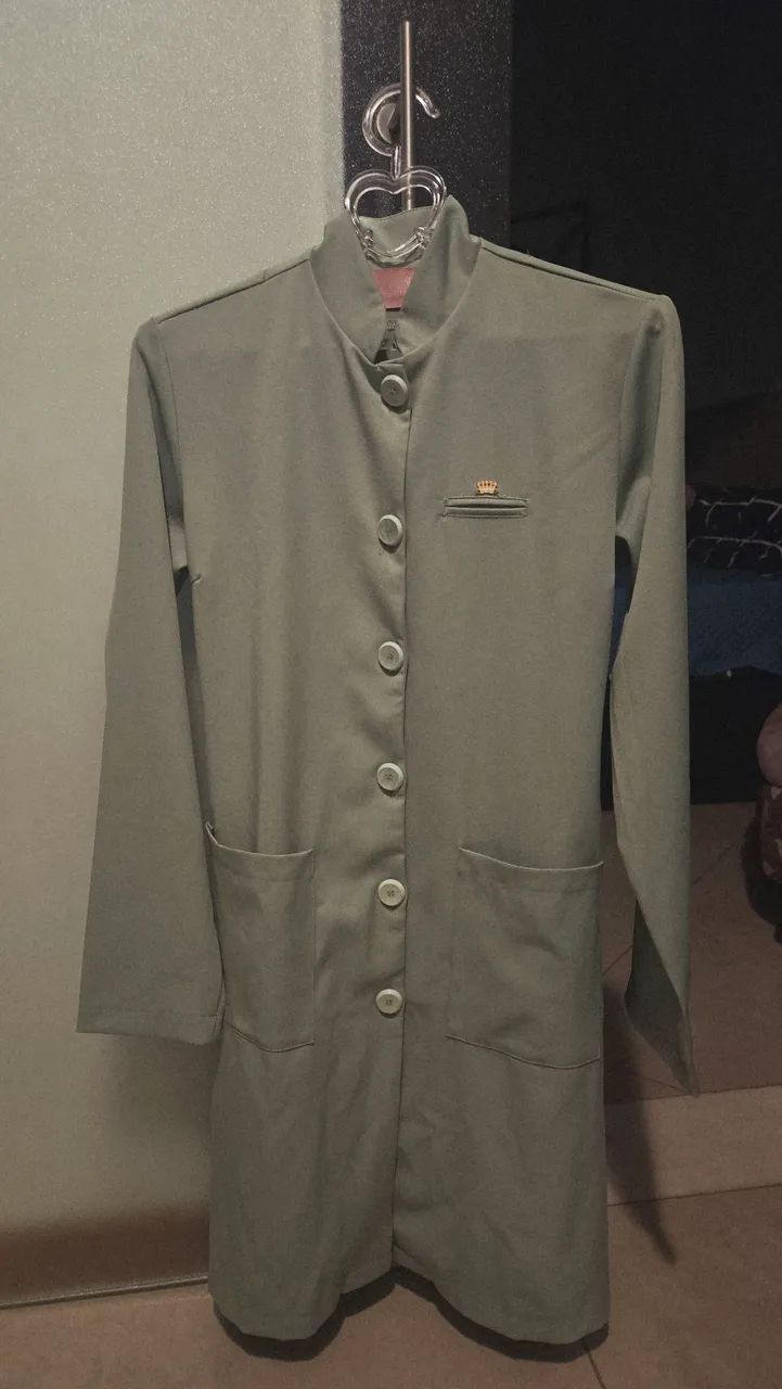 Jaleco Dra Cherie Verde Menta  - Foto 2