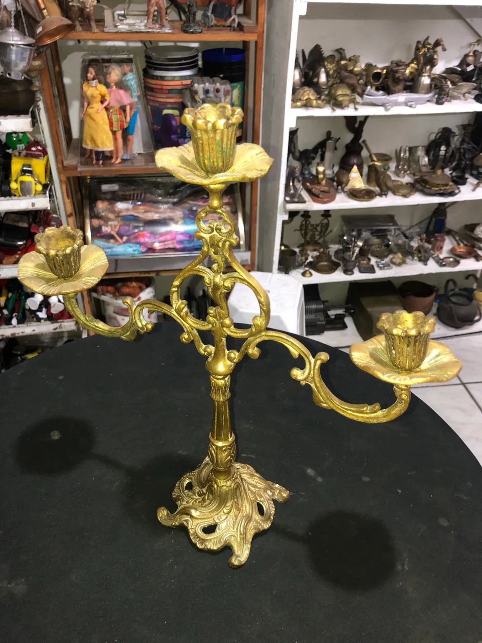 Candelabro de bronze - Foto 3
