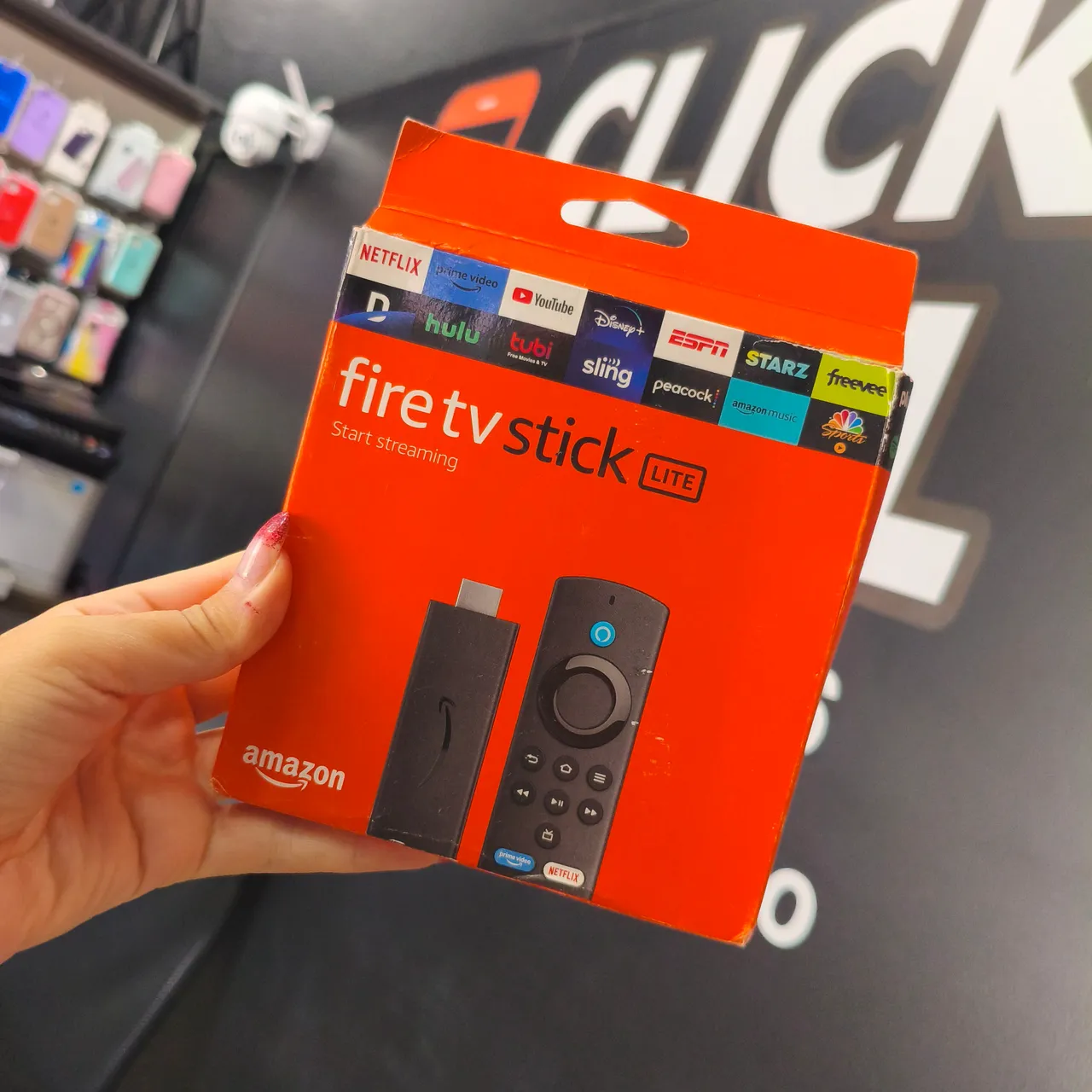 Fire TV Stick Lite - Novo - Streaming de alta qualidade