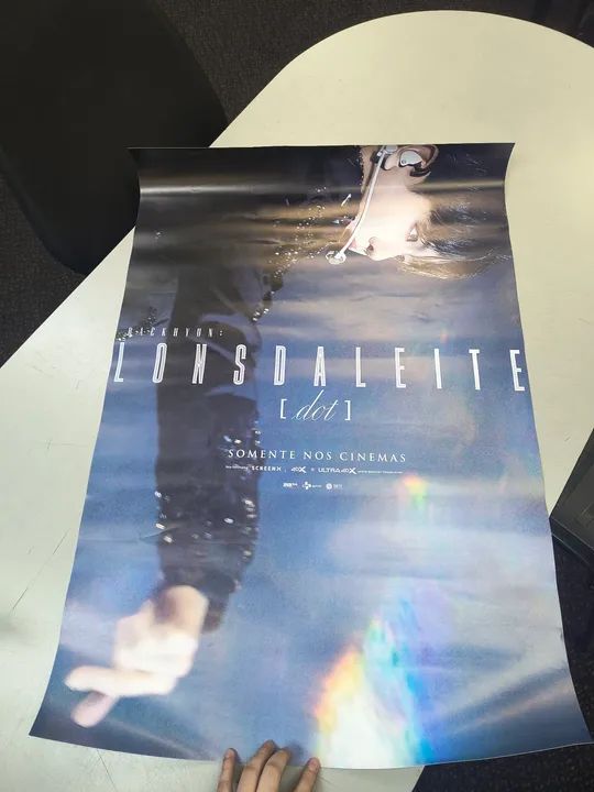 Poster Oficial Baekhyun: Lonsdaleite + brinde