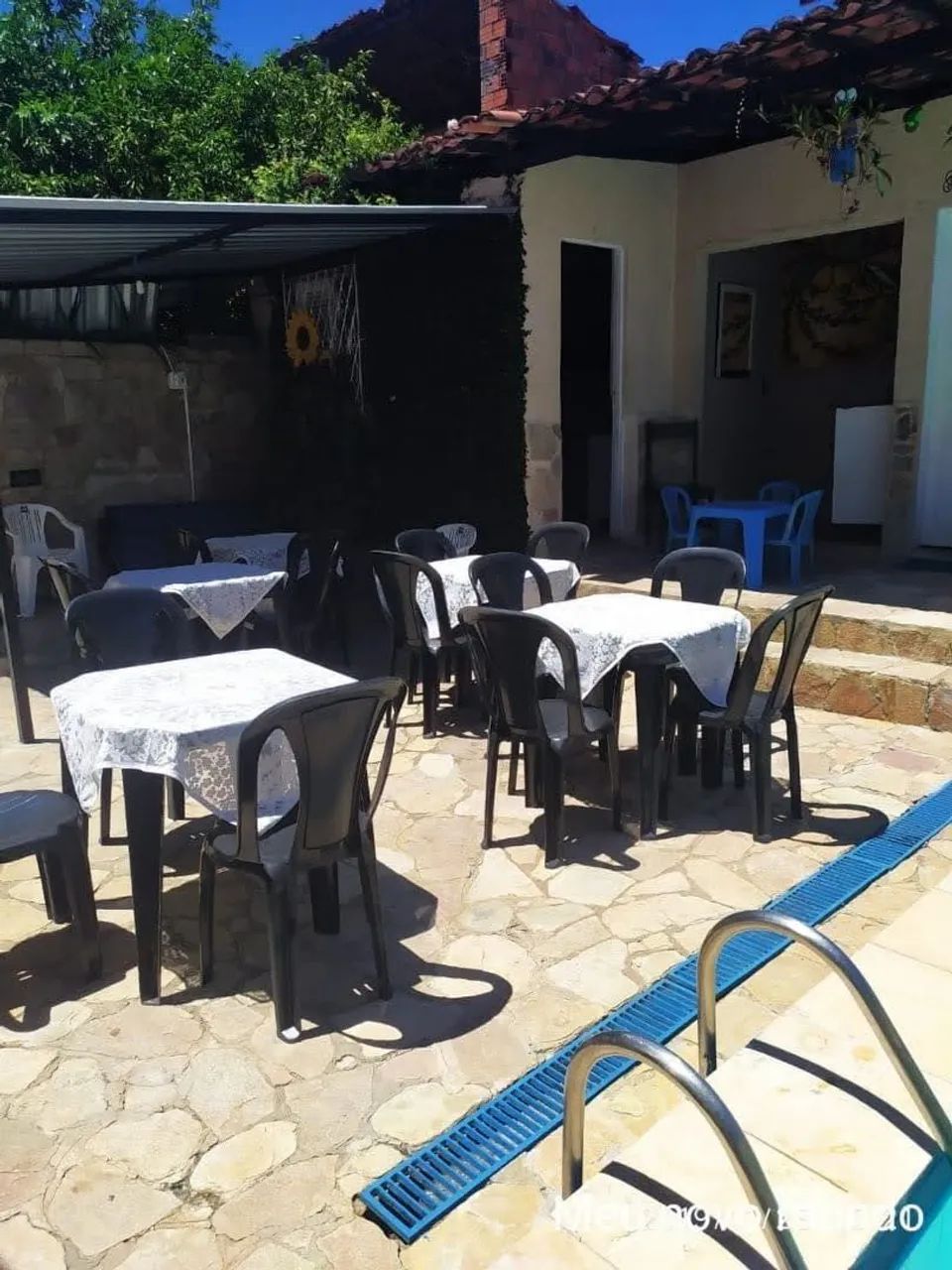 Espaça para pequenos eventos com piscina e churrasqueira  - Foto 11