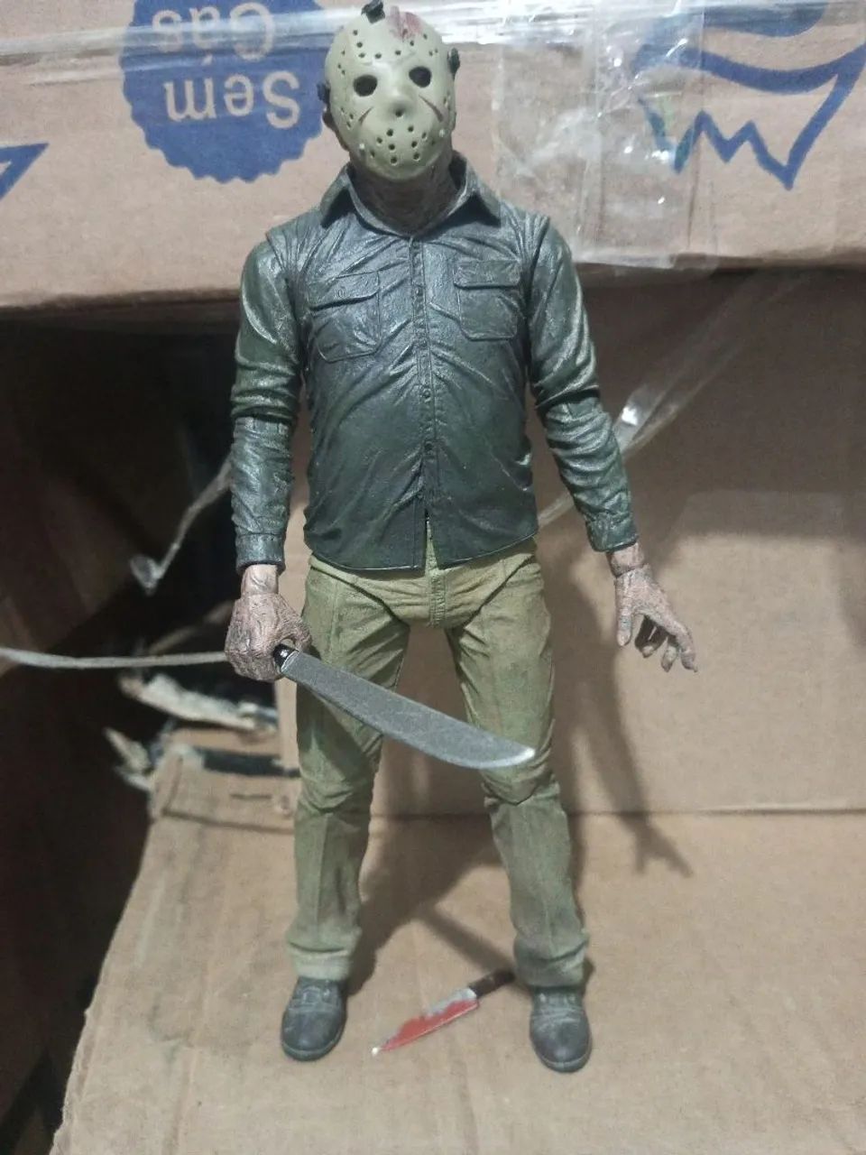 Jason Voorhees neca original sexta feira 13 parte 4 boneco figura