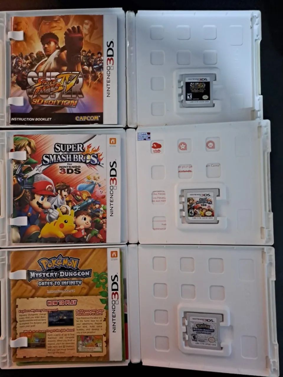 Jogos Nintendo 3ds (LEIA A DESCRIÇÃO) - Super Smash Bros - Street Fighter - Foto 2