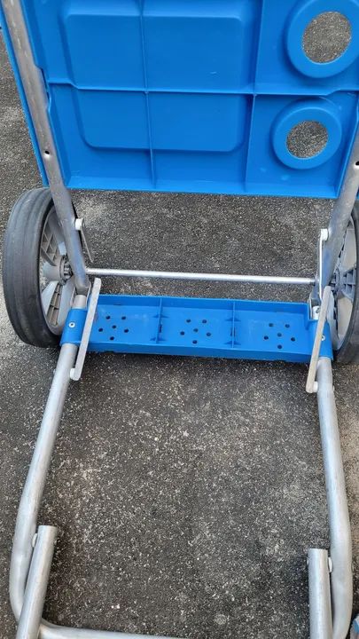 Carrinho de Praia com avanço para Caixa Termica Mor *Leia Anuncio* - Foto 4