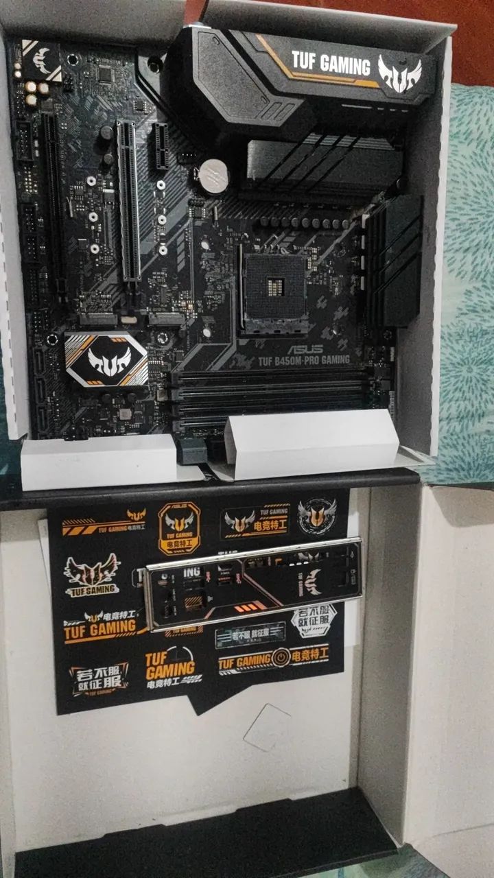 Kit upgrade Ryzen 5 3600+B450 Asus tuff gaming pro - Peças