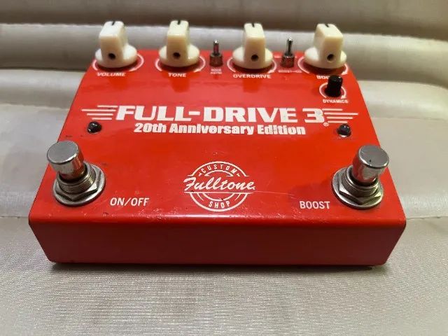 Pedal Fulltone Full-Drive 3 - Versão Custom Shop - Edição Aniversário de 20 anos!! Raro!!! - Foto 5
