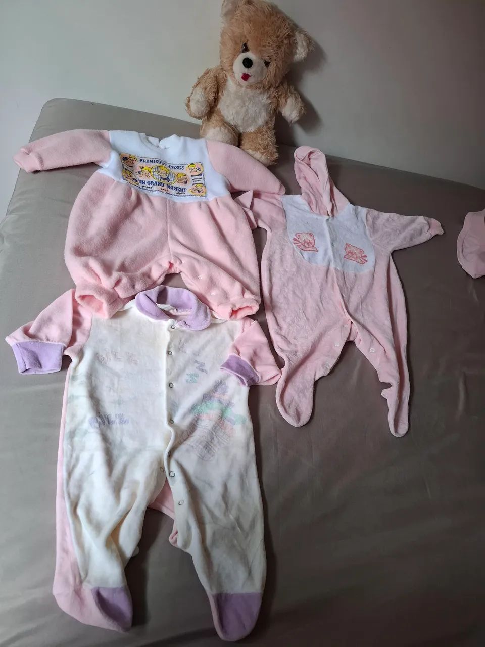 Lote de macacão para bebê imperdível  - Foto 5