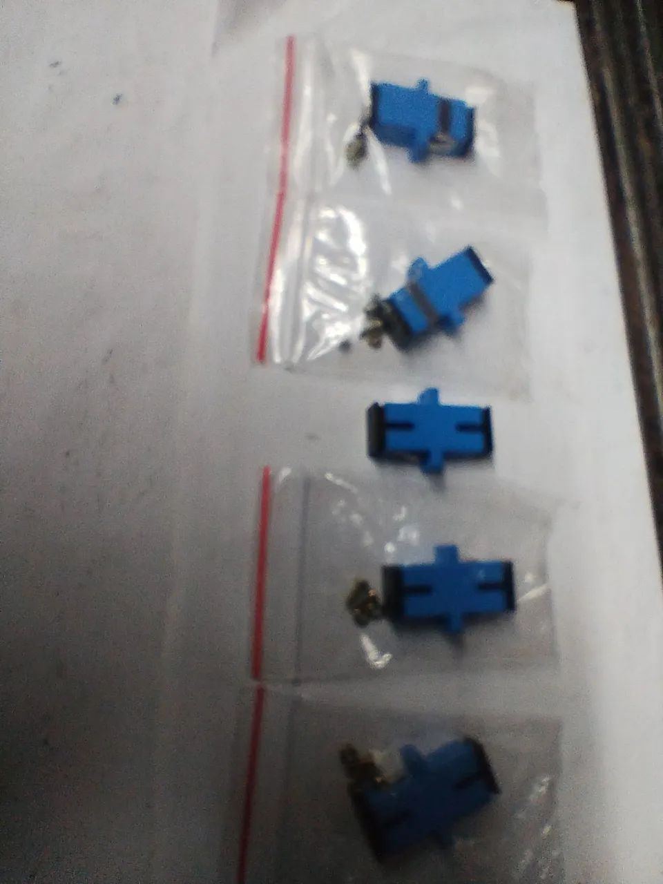 Acoplador Ótico Sc/pc Sx - Sm (100Unid) Adaptador Com Aba<br> - Foto 6
