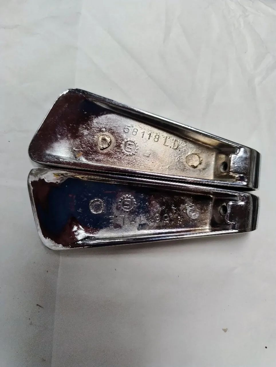 PAR de Maçaneta Interna Porta do Ford corcel/Belina L.D e L.E até 77 original  - Foto 2