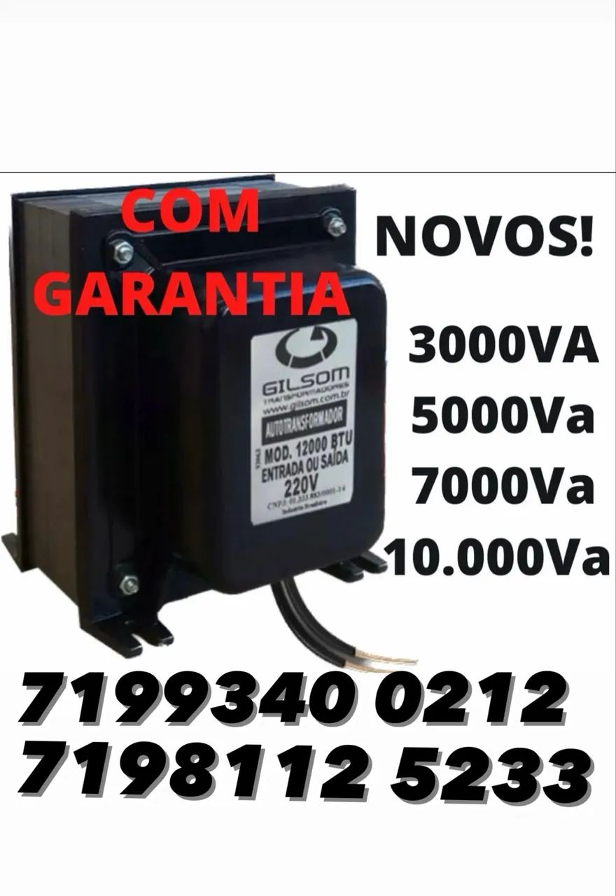 Transformador 3000va - Ferramentas de Construção - Paralela, Salvador ...
