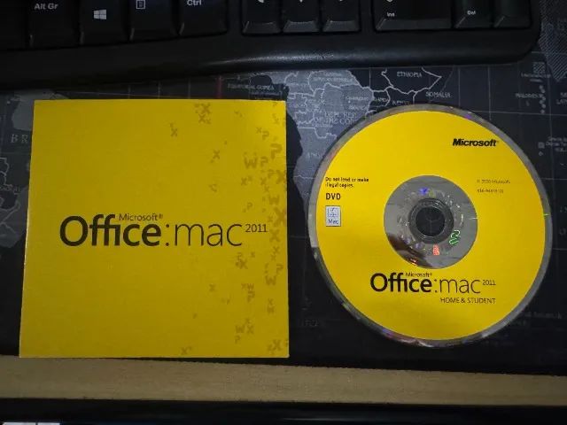 Microsoft Office Mac 2011 Casa e Estudante com Chave do Produto64617795649537120