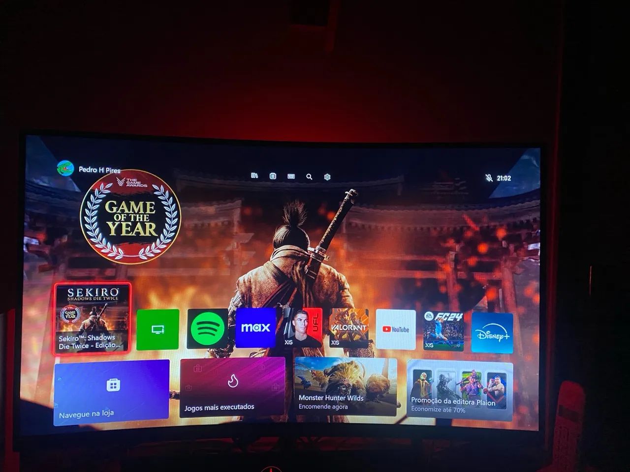 Monitor 32? Philco Gaming Curvo Full HD 165hz