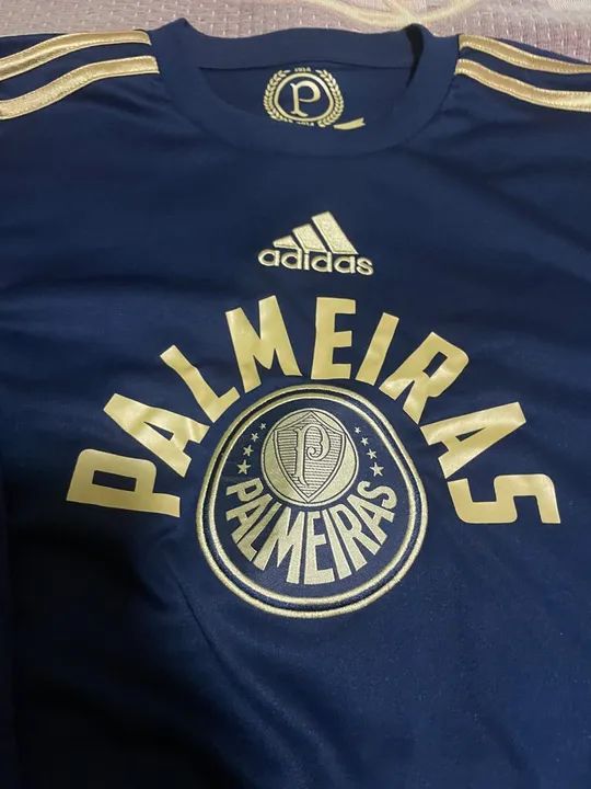 Camiseta Palmeiras Goleiro Centenário - Tamanho P - Foto 2