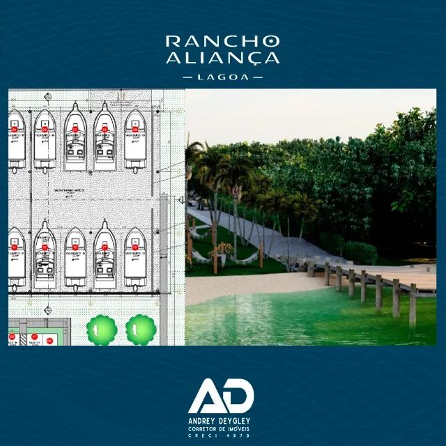 Rancho Aliança Lagoa - Viver bem no campo prox. a cidade - Marechal Deodoro - Foto 3