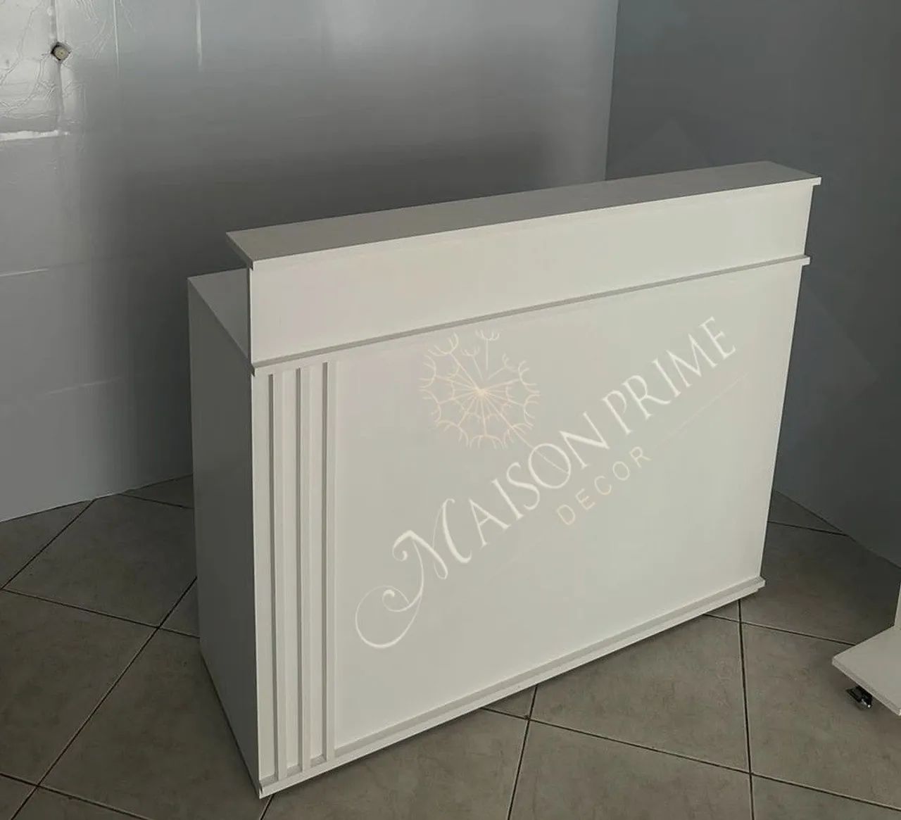 Balcão Branco para Loja - Novo