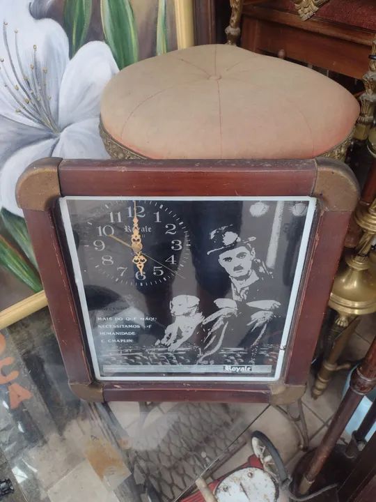 Relógio Royale de Parede C.Chaplin  - Foto 2