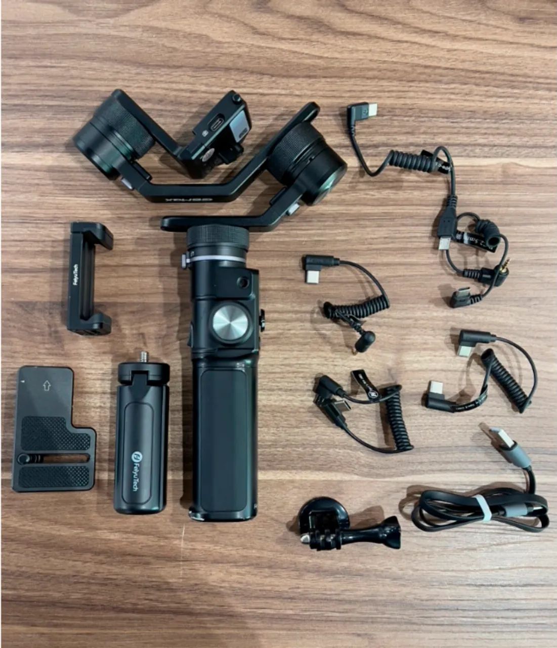 Gimbal Estabilizador Feiyu Tech G6 Max 1,2kg Cor Preto