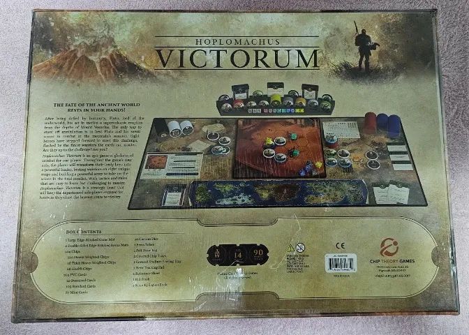 Hoplomachus: Victorum Novo Jogo de Tabuleiro importado  - Foto 2