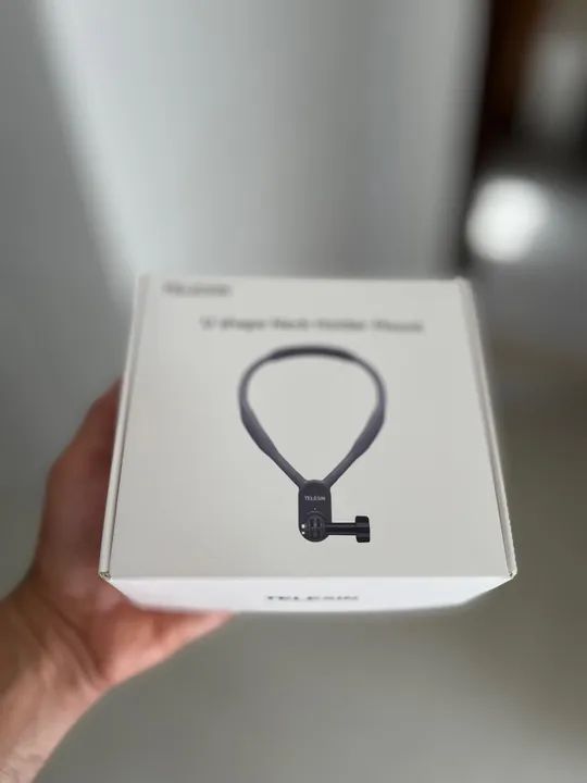 Gopro Suporte de pescoço para câmera - U shape - Telesin - Foto 3