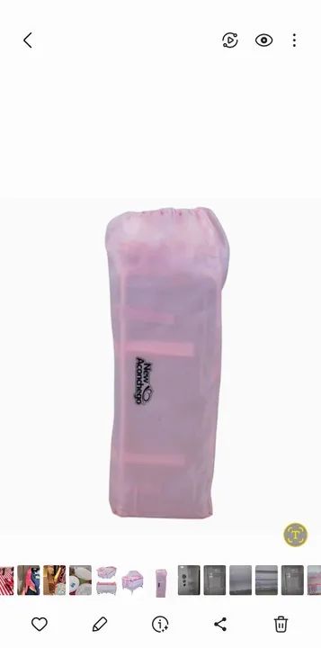 Berço portátil com mosquiteiro para bebê - Foto 3