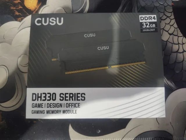 Memória DDR4 Pc 32gb CUSU DH Series (16gb x2) 3200 Mhz, NOVAS - Aceito Cartão / Pix - Foto 4