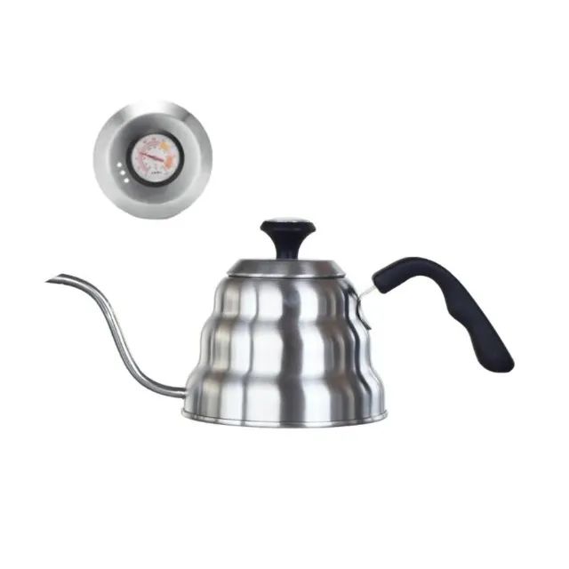 Conjunto V60 02 Jarra 600 ml Porta Filtro Acrílico Balança Chaleira 50 Filtros - Foto 4
