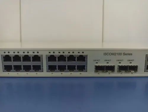 Switch Raisecom Iscom 2100 Séries 28 Portas Garantia E Nf-e 