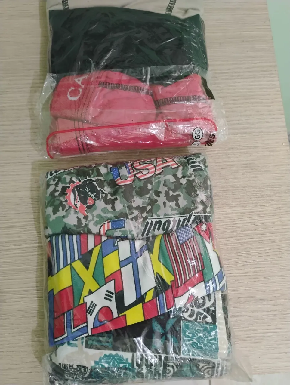 Kit Cuecas Boxer Variadas e Confortáveis, com 3 und.