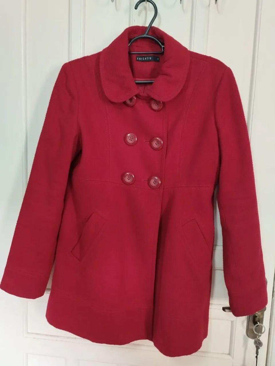 Casaco Vermelho Feminino - Estilo Clássico