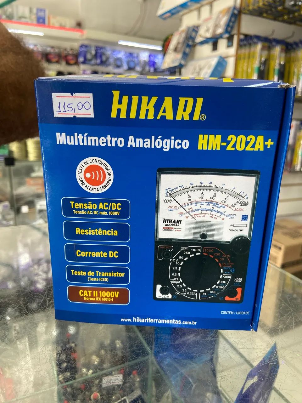 Multímetro Analógico Hikari Hm-202A+